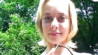 Sexy German Teenage Gets Cunny Jerked By Her Man